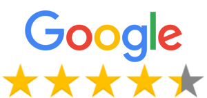 Excellent rating on Google